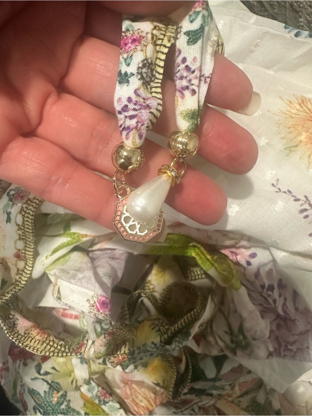 Camilla Maxi Sundress with Pastel Accents - Picture 10 of 11